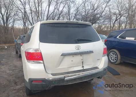 2011 Toyota Highlander Se V6 из США, поврежденный, VIN 5TDBK3EH1BS052174